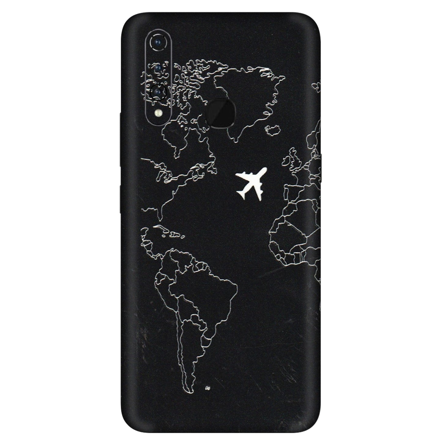 VIVO Z/V/X/T/U/S Series Phone Skins (All Models) - Never Ending Travel - 3D Embossed Finish (L-79) Vivo Z1 Pro