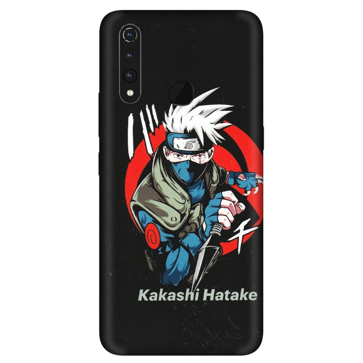 VIVO Z/V/X/T/U/S Series Phone Skins (All Models) - Naruto Kakashi Hatake Killer - Matte Finish (M-114) Vivo Z1 Pro