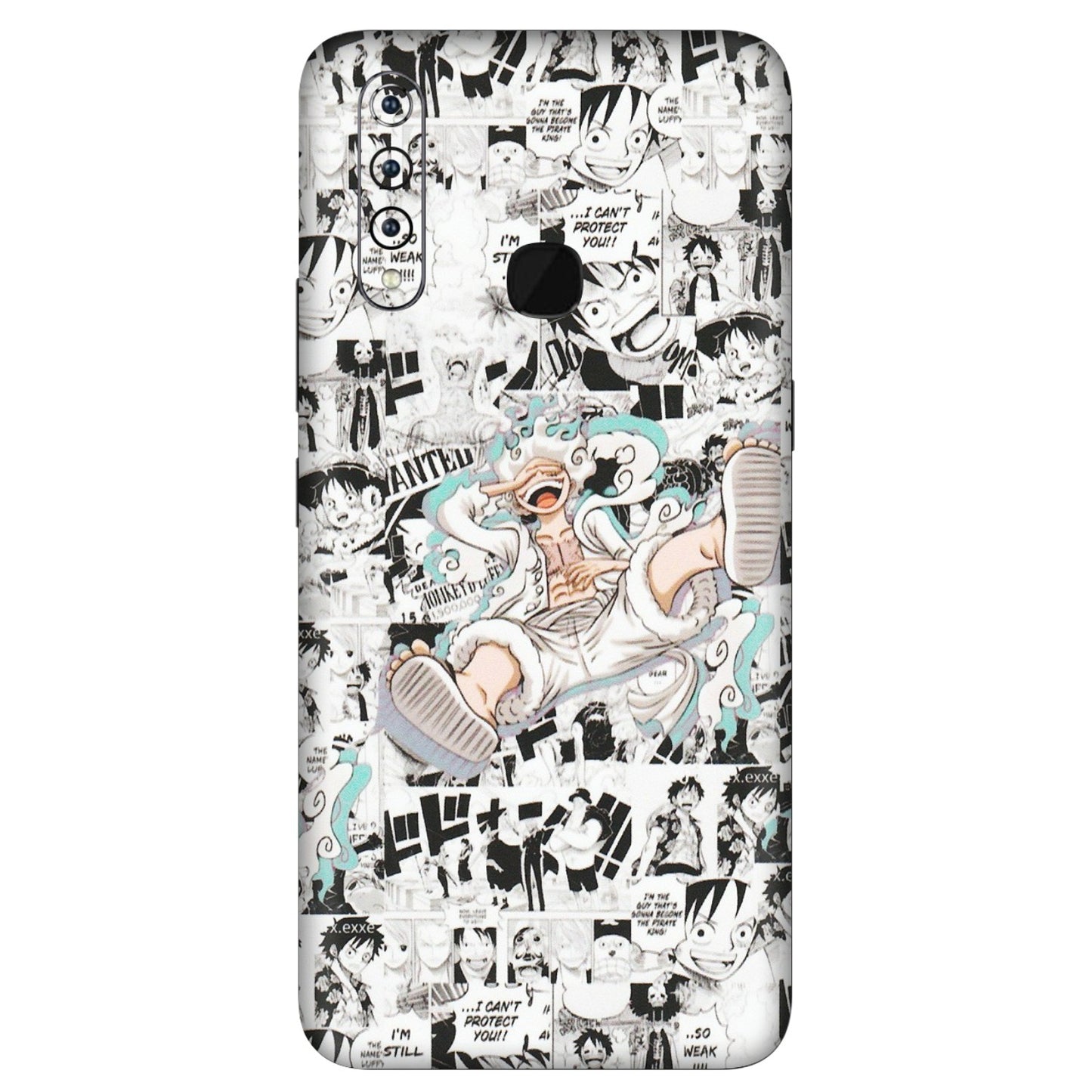 VIVO Z/V/X/T/U/S Series Phone Skins (All Models) - Hi Hello Doodles - Matte Finish (M-25) Vivo Z1 Pro