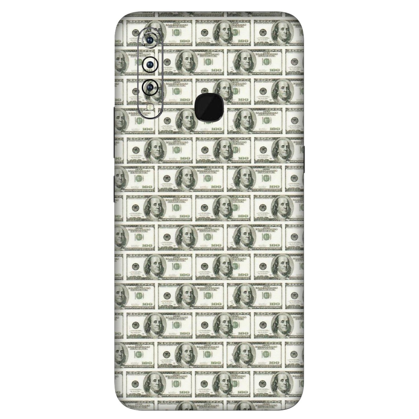 VIVO Z/V/X/T/U/S Series Phone Skins (All Models) - I Love Dollars - Matte Finish (M-40) Vivo Z1 Pro