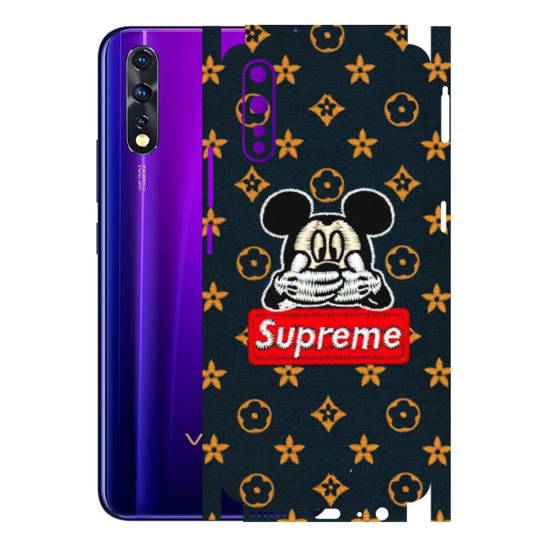 VIVO Z/V/X/T/U/S Series Phone Skins (All Models) - Mickey Supreme - Matte Finish (M-83) Vivo Z1 X