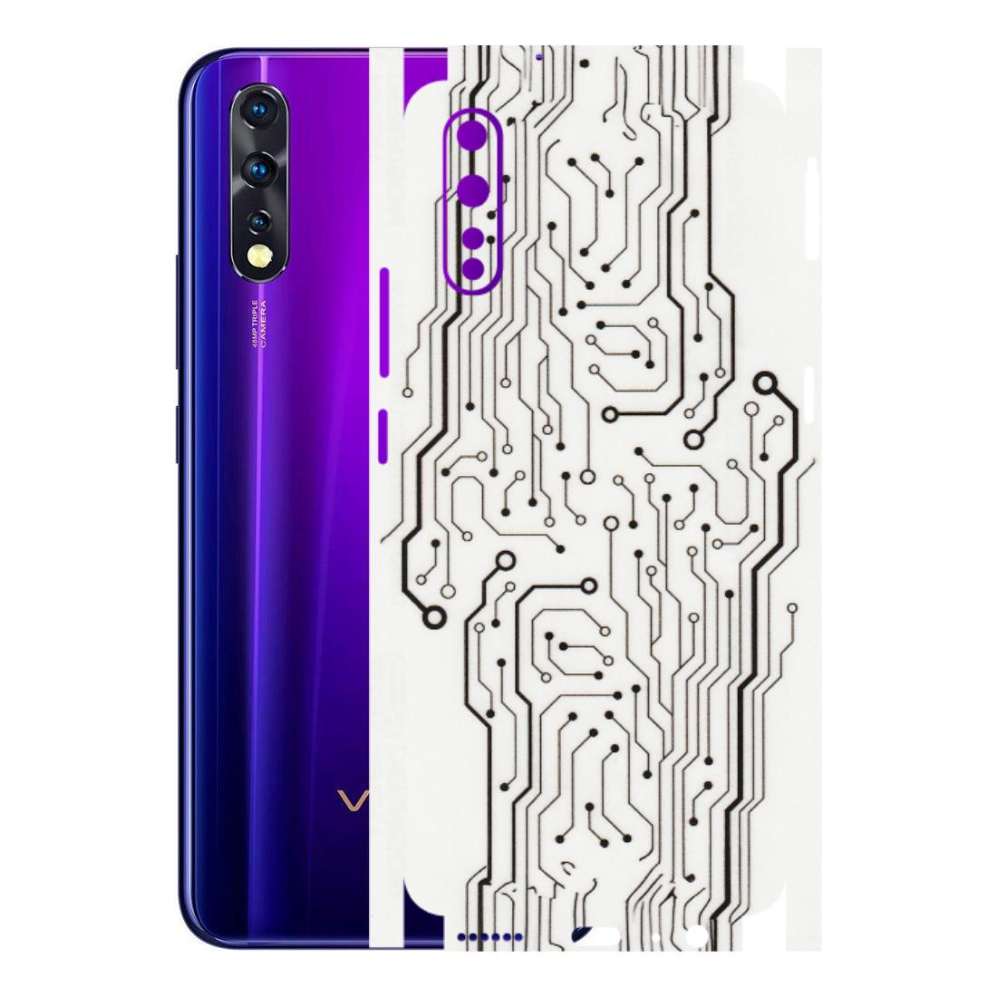 VIVO Z/V/X/T/U/S Series Phone Skins (All Models) - Tech Circuits - Transparent Finish (T-03) Vivo Z1 X
