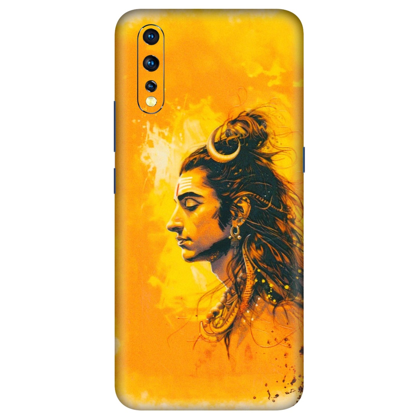 VIVO Z/V/X/T/U/S Series Phone Skins (All Models) - Shiv Shakti - 3D Embossed Finish (L-14) Vivo Z1 X