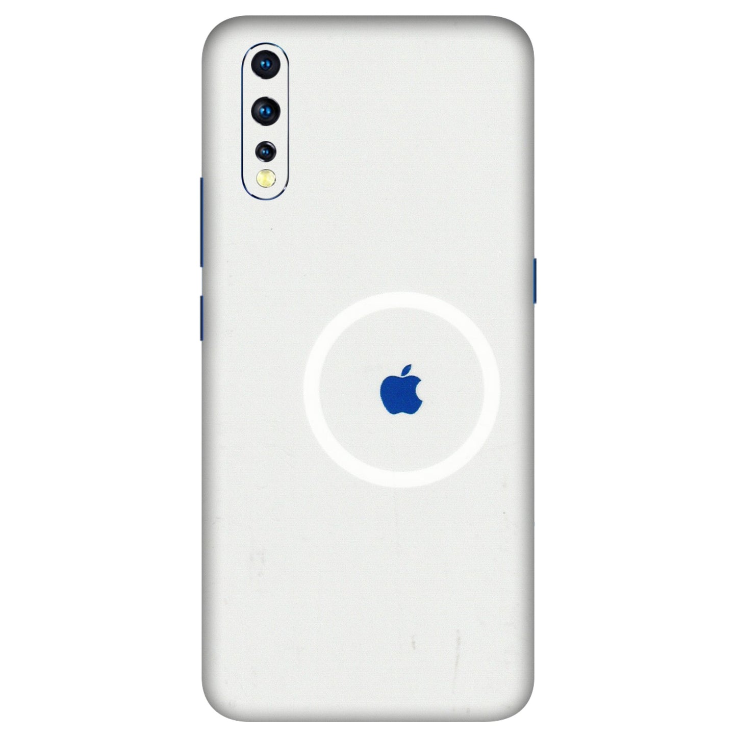 VIVO Z/V/X/T/U/S Series Phone Skins (All Models) - iPhone Magsafe Logo - 3D Embossed Finish (L-320) Vivo Z1 X
