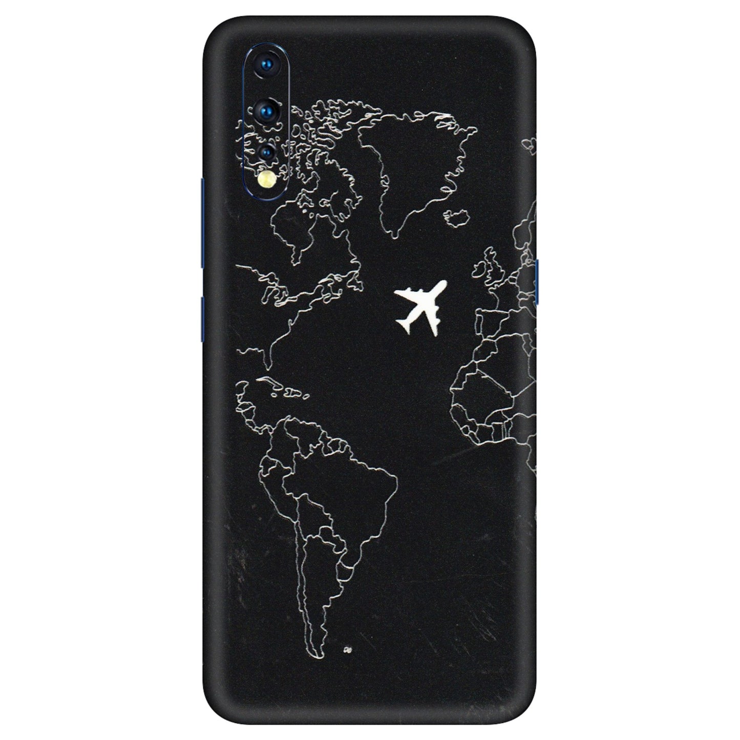 VIVO Z/V/X/T/U/S Series Phone Skins (All Models) - Never Ending Travel - 3D Embossed Finish (L-79) Vivo Z1 X