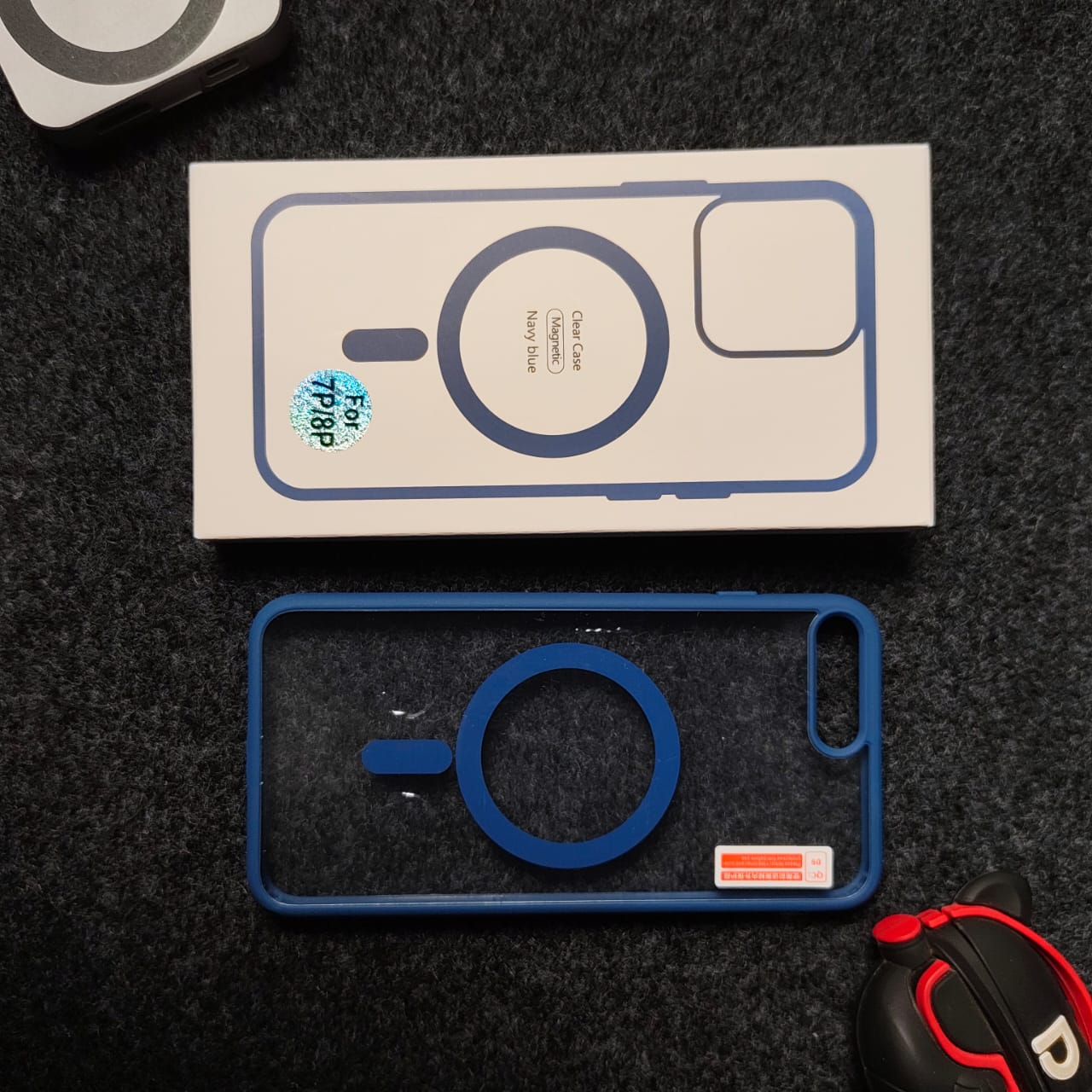 Navy Blue Magsafe Cover & Case for iPhone (All Models)