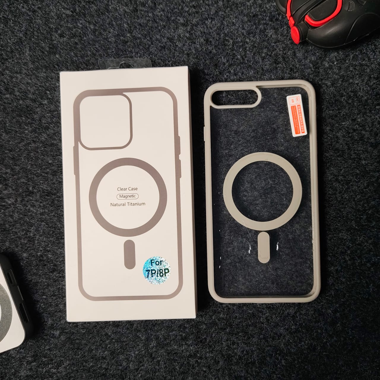 Natural Titanium Magsafe Cover & Case for iPhone (All Models)