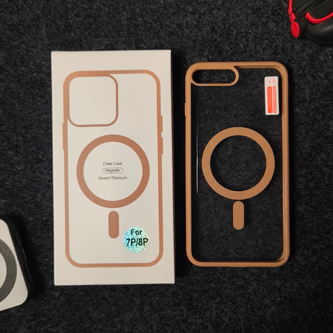 Desert Titanium Magsafe Cover & Case for iPhone (All Models)