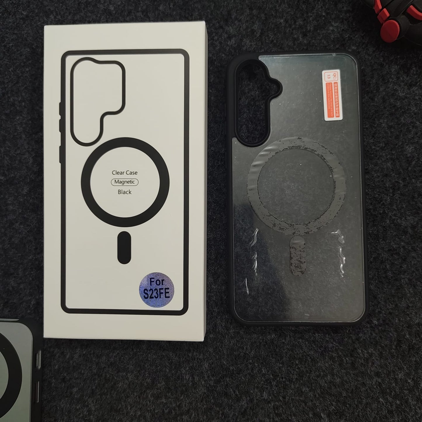 Black Magsafe Cover & Case for Samsung Models