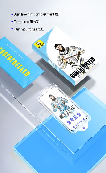 AutoApply Super HQ Armour Tempered Screen Guard for iPhone (Pack Of 2 HD Glass with Reusable Applicator Tool)