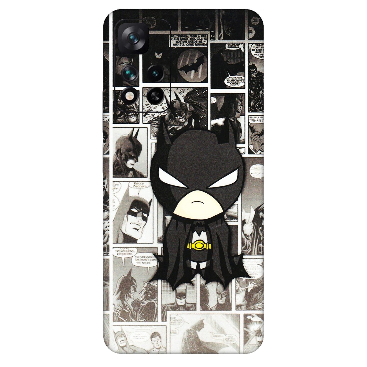 Xiaomi Redmi Phone Skins (All Models) - Toon Batman - 3D Embossed Finish (L-182) Mi 11i 5G