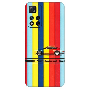 Xiaomi Redmi Phone Skins (All Models) - Multicolour Porche - 3D Embossed Finish (L-39) Mi 11i 5G