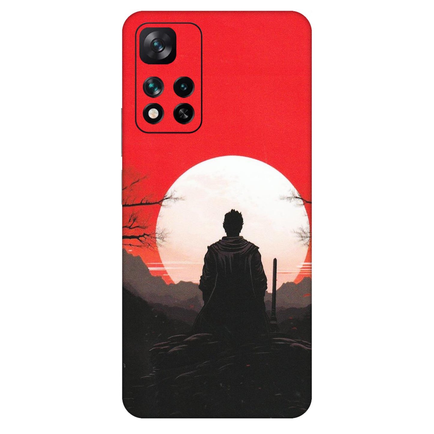 Xiaomi Redmi Phone Skins (All Models) - Samurai Anime - Matte Finish (M-141) Mi 11i 5G