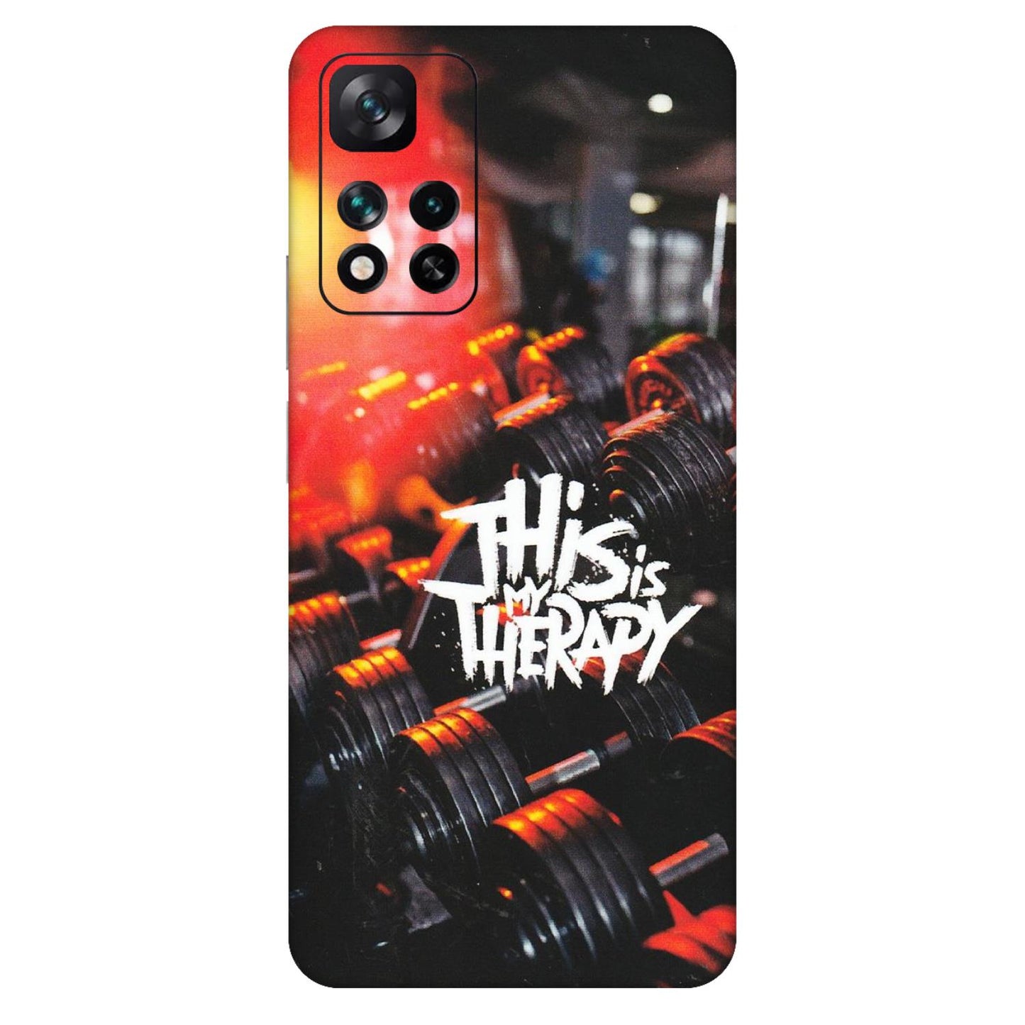 Xiaomi Redmi Phone Skins (All Models) - GYM Lover Therapy - Matte Finish (M-160) Mi 11i 5G