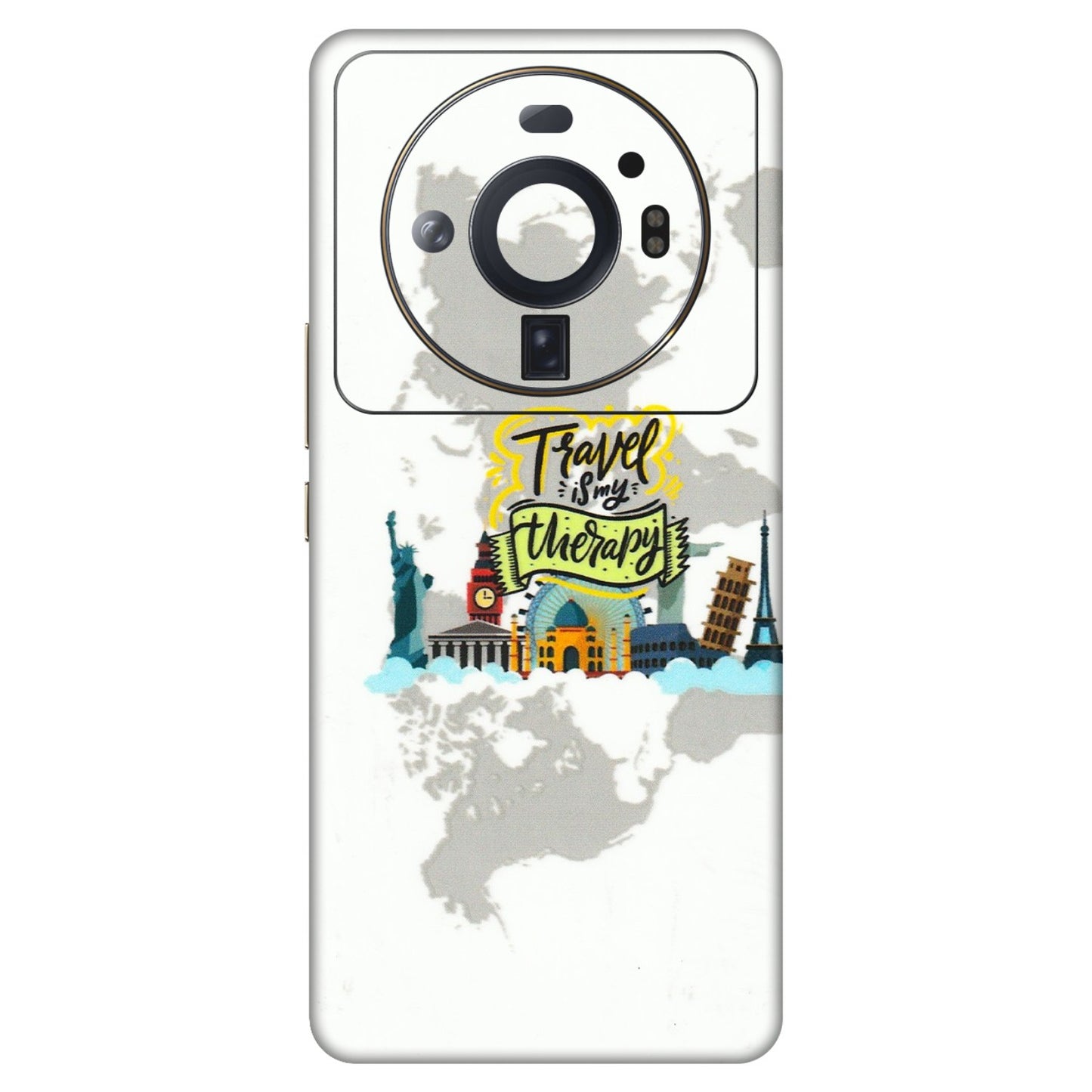 Xiaomi Redmi Phone Skins (All Models) - Travel Therapy - 3D Embossed Finish (L-199) Mi 12S Ultra 5G