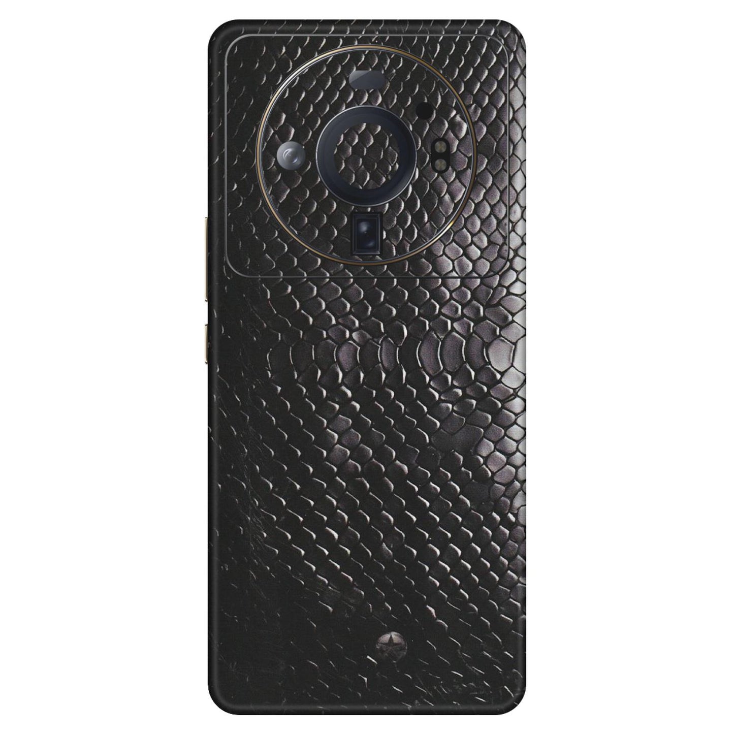 Xiaomi Redmi Phone Skins (All Models) - Black Snack Leather - Matte Finish (M-147) Mi 12S Ultra 5G