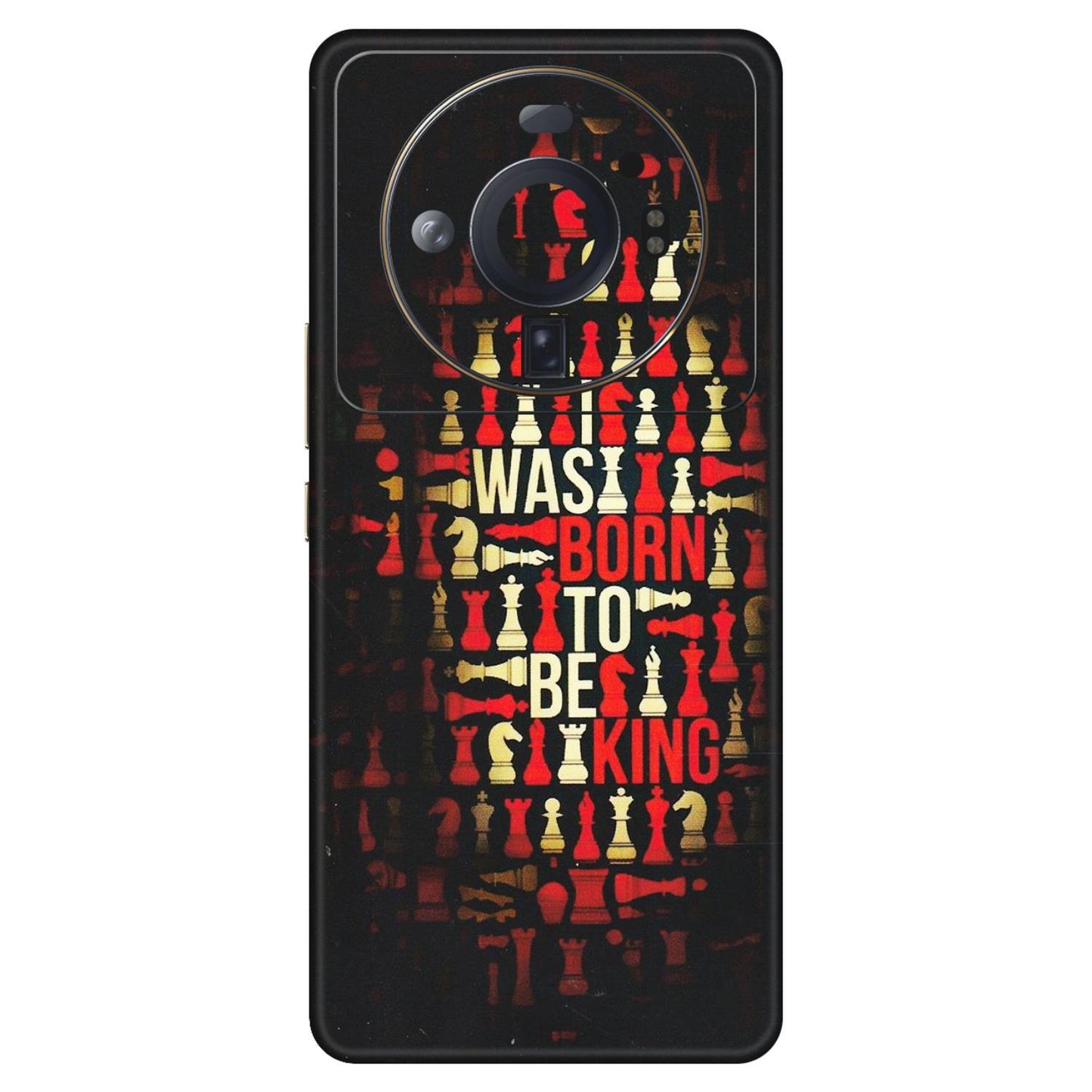 Xiaomi Redmi Phone Skins (All Models) - Born To Be King - Matte Finish (M-73) Mi 12S Ultra 5G