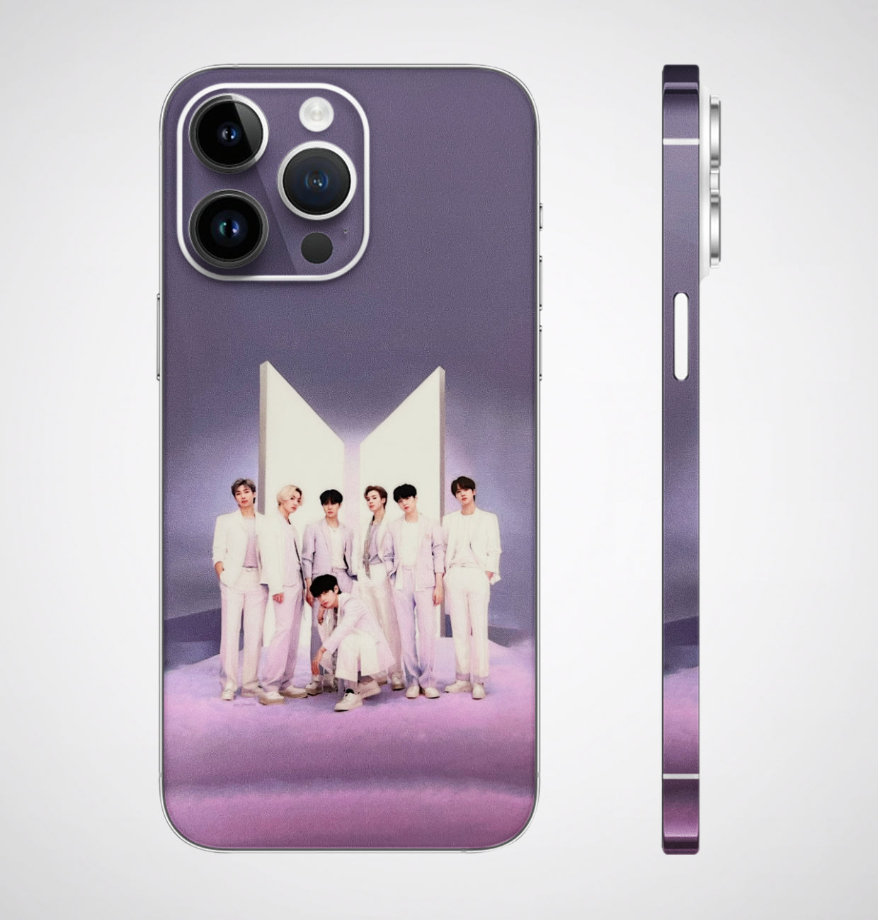 BTS 3D Embossed Phone Skin – Skinly