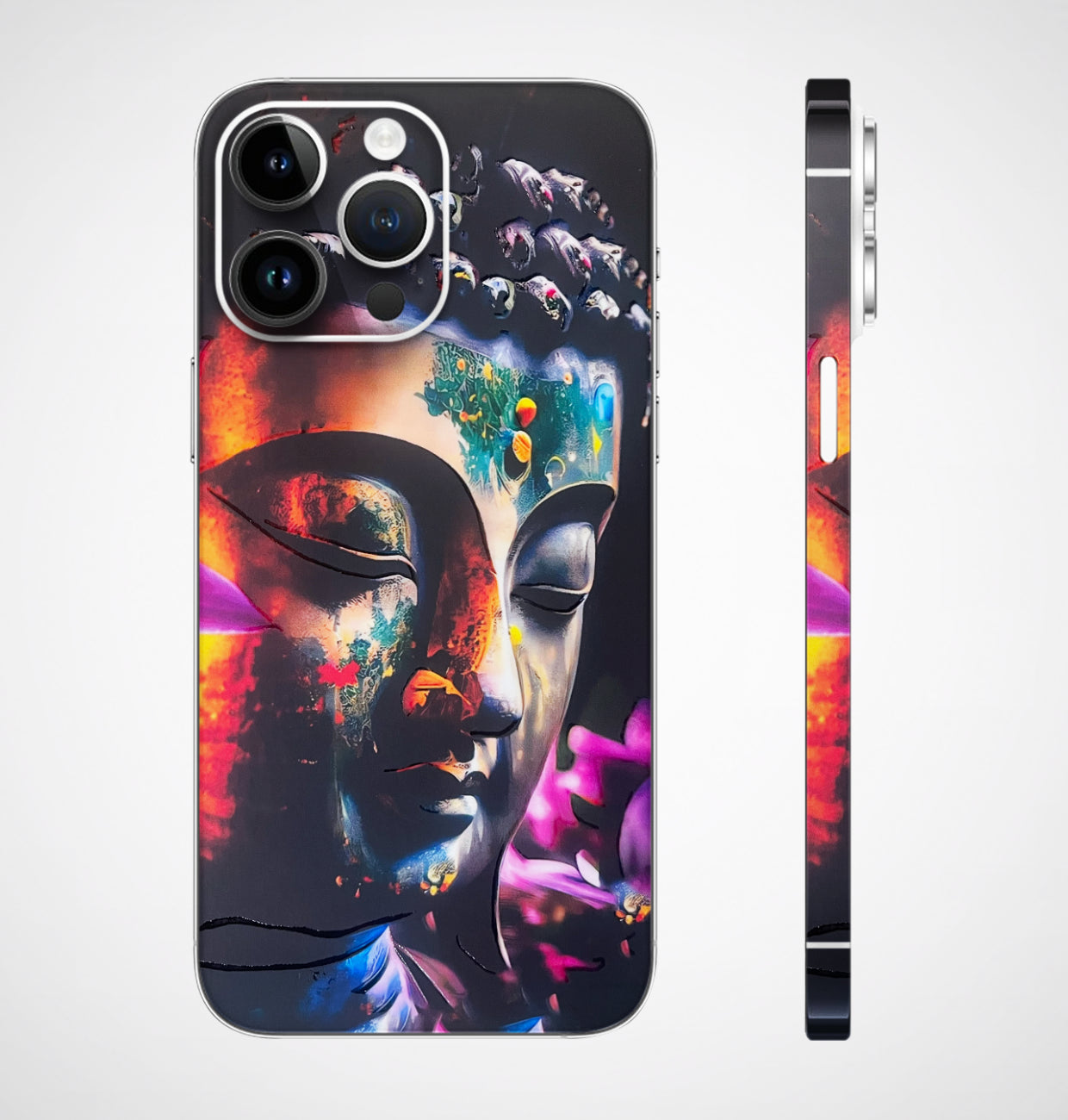 Buddha Eternal Artistic 3D Embossed Phone Skin - Skinly
