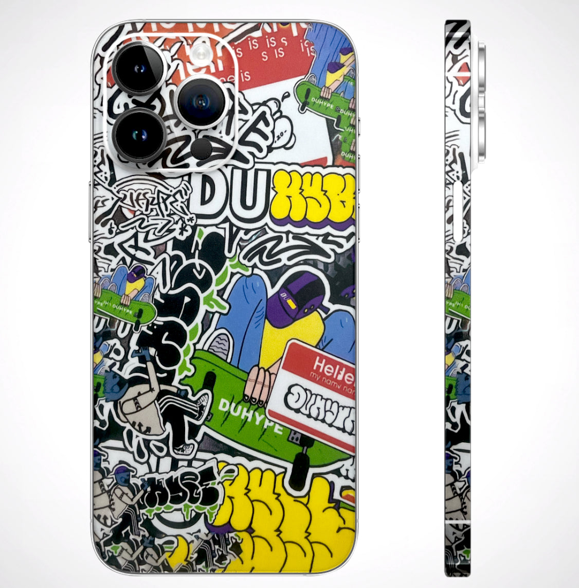 Dope Graffiti Matte Finish Phone Skin