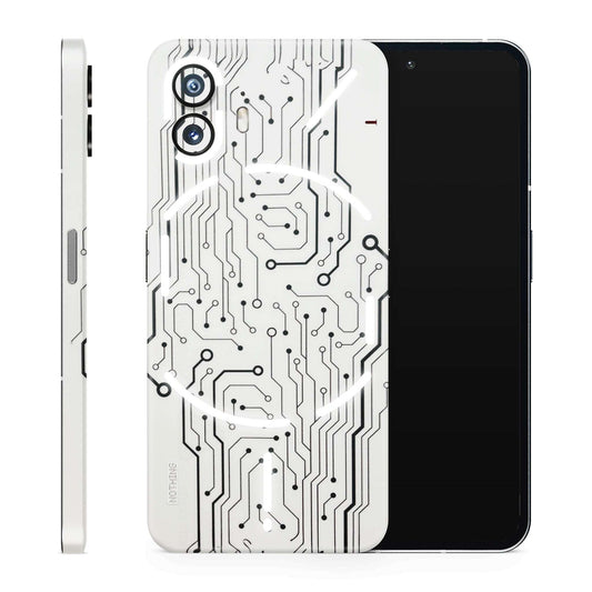 Tranzy Series Tech Circuits Matte Finish Phone Skin