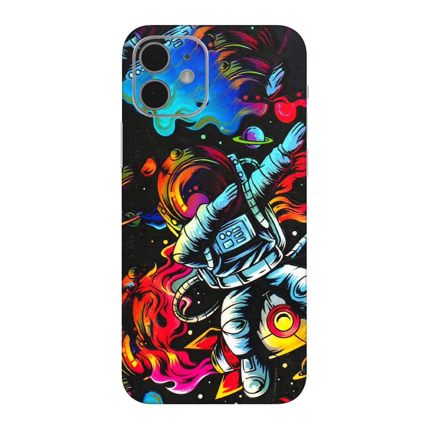 Apple iPhone Skins (All Models) - Astronaut Dope - 3D Embossed Finish (L-191) iPhone 12
