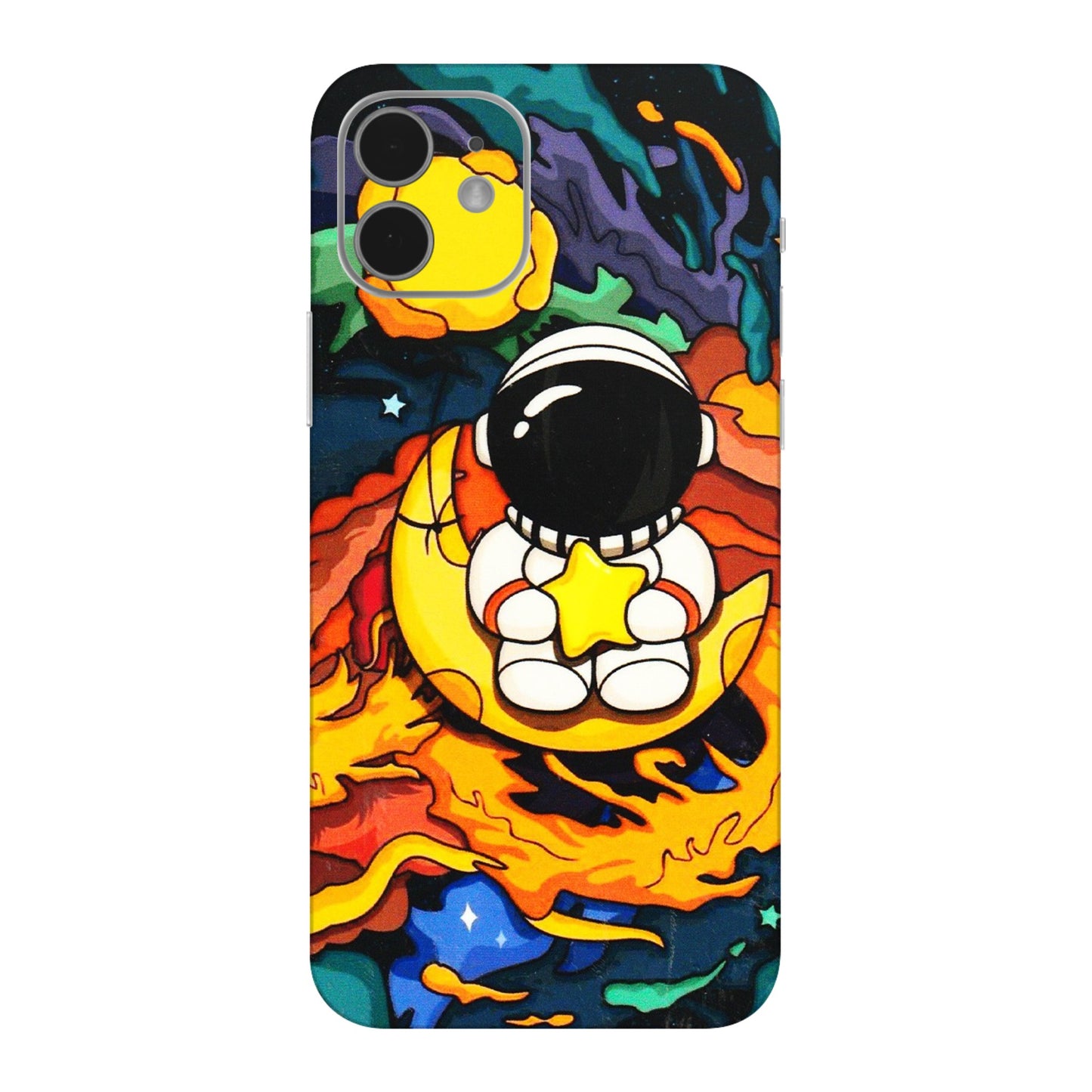 Apple iPhone Skins (All Models) - Baby Astronaut - 3D Embossed Finish (L-197) iPhone 12