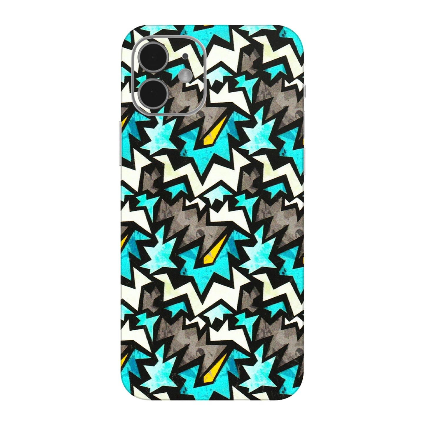 Apple iPhone Skins (All Models) - Funky Zig Zag - 3D Embossed Finish (L-223) iPhone 12