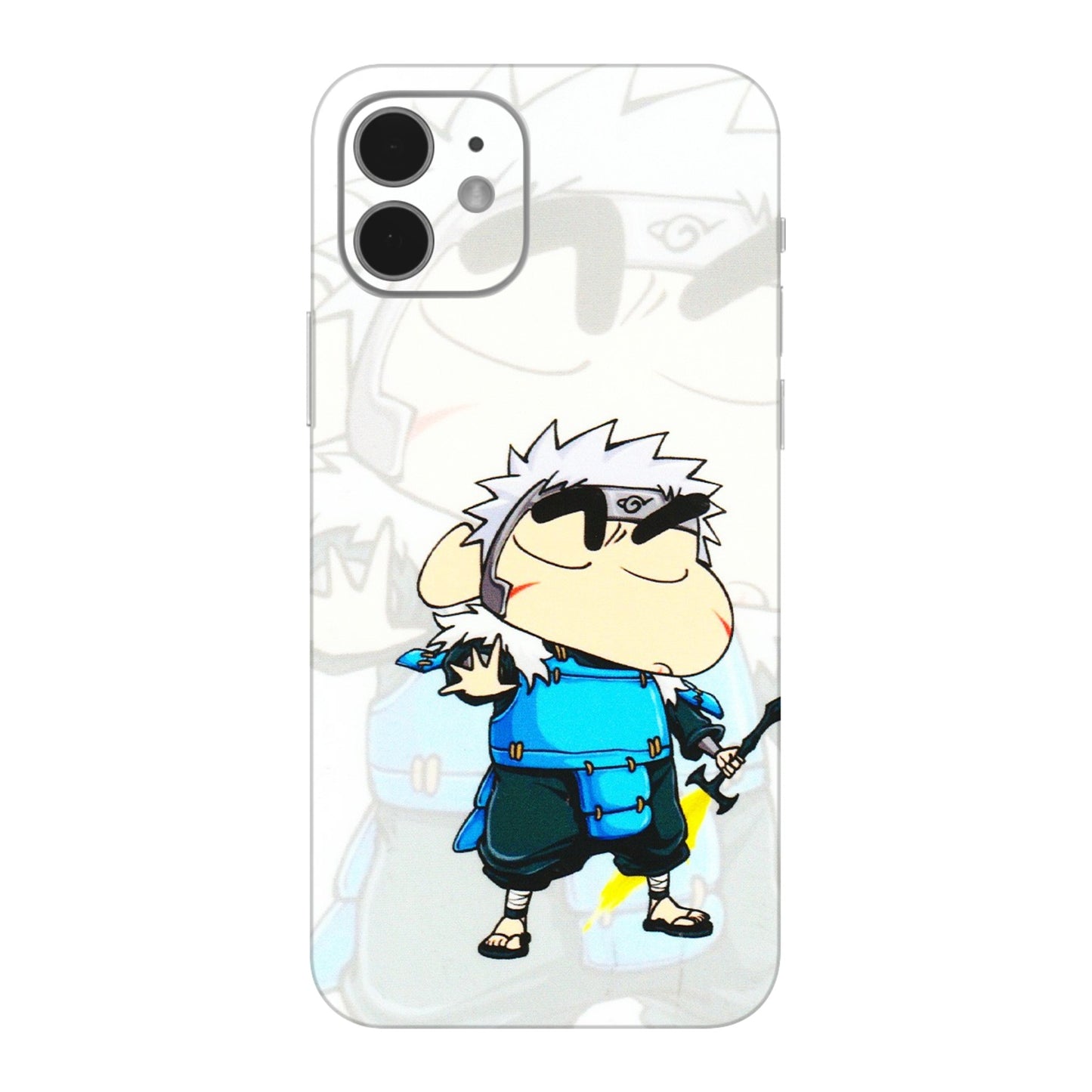 Apple iPhone Skins (All Models) - Angry Young Shinchan - 3D Embossed Finish (L-226) iPhone 12