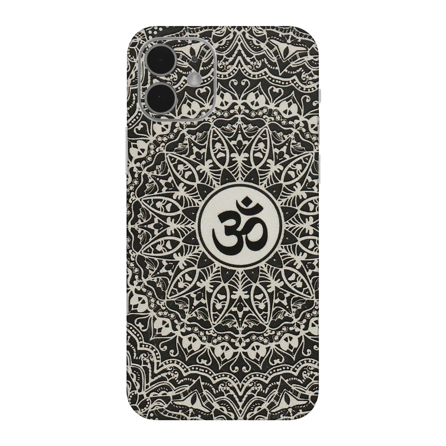 Apple iPhone Skins (All Models) - Aum Elegant Mandala - 3D Embossed Finish (L-62) iPhone 12