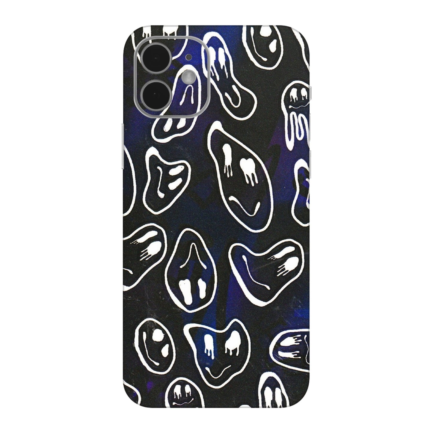 Apple iPhone Skins (All Models) - Distorted Smileys - 3D Embossed Finish (L-92) iPhone 12