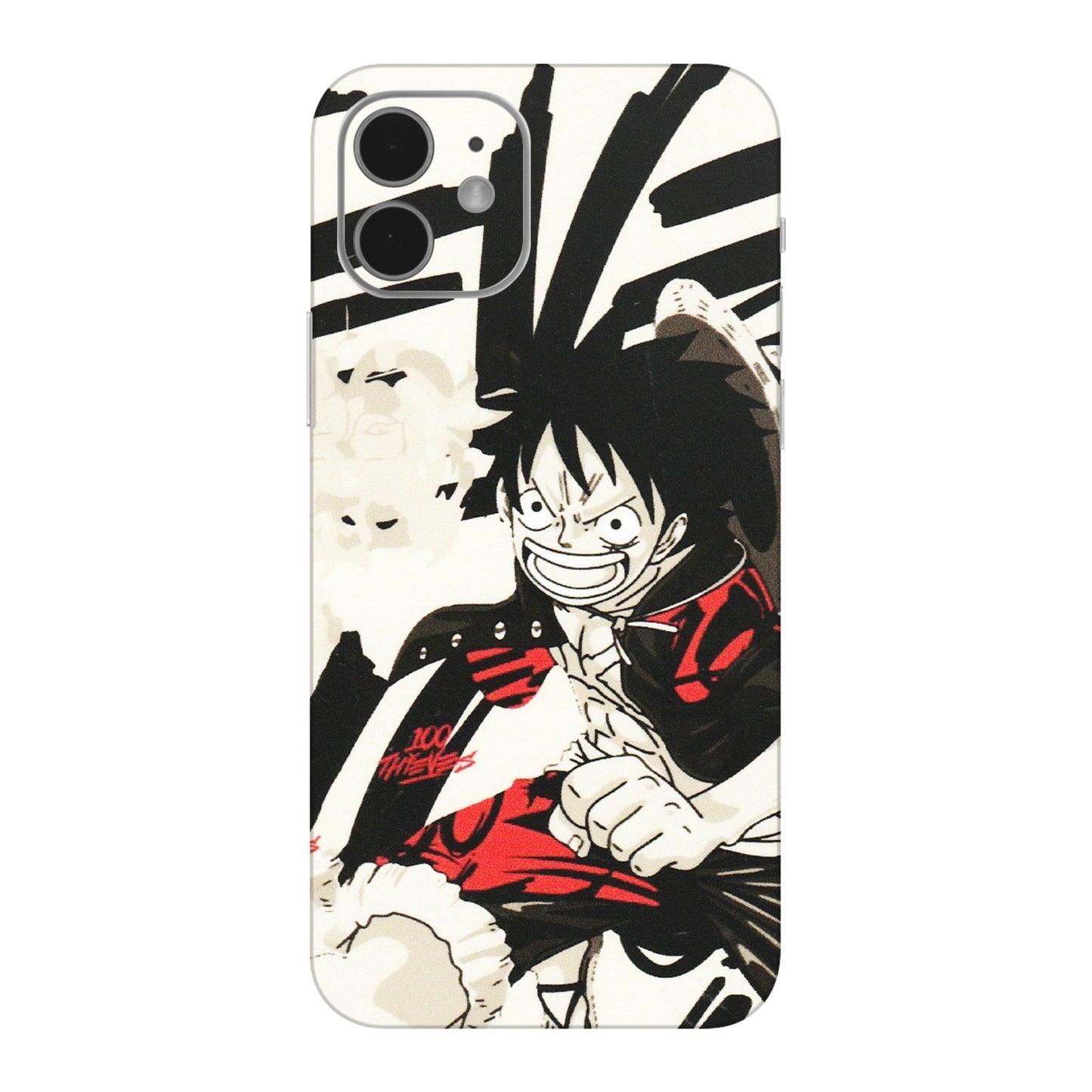 Apple iPhone Skins (All Models) - Monkey D.Luffy Manga Anime - Matte Finish (M-145) iPhone 12