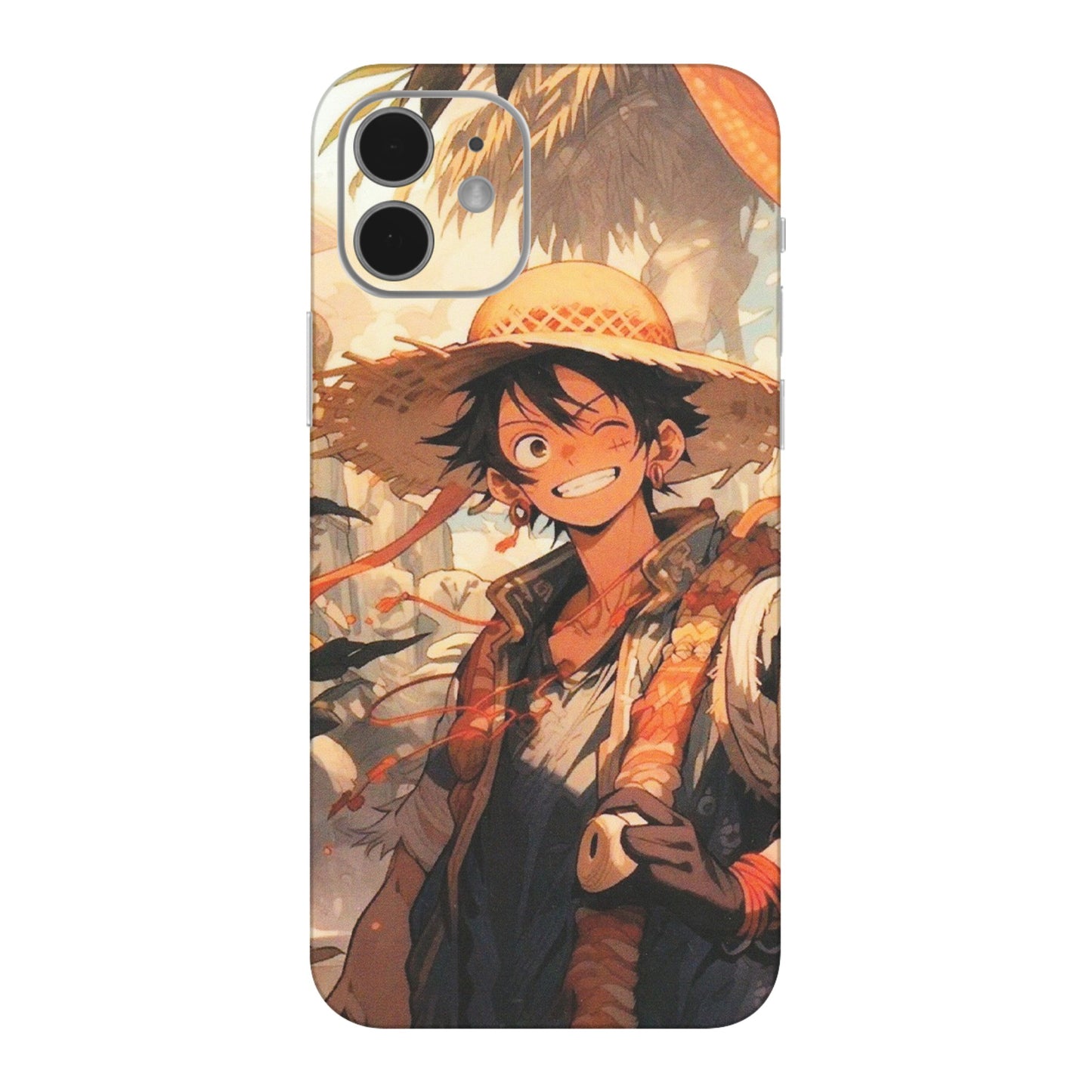 Apple iPhone Skins (All Models) - Anime Character Smile - Matte Finish (M-33) iPhone 12