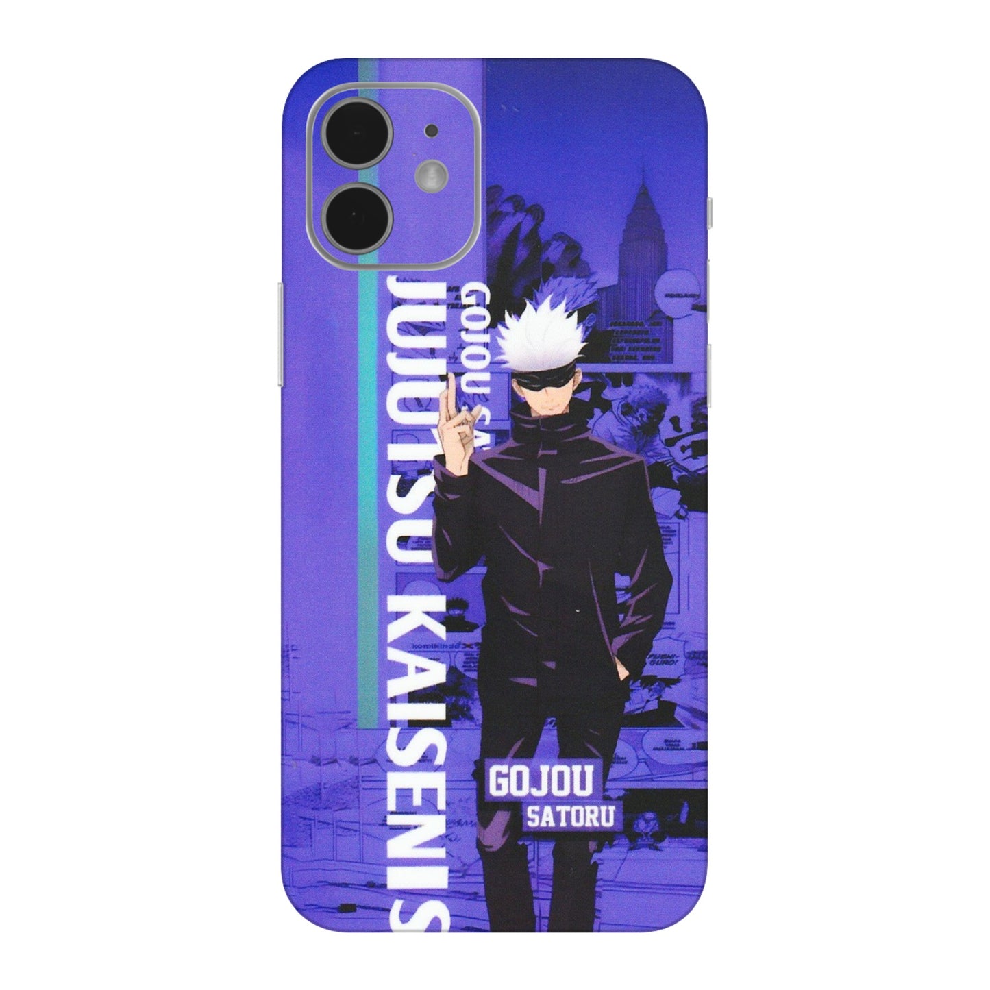 Apple iPhone Skins (All Models) - Jujutsu Kaisen Gojo - Matte Finish (M-05) iPhone 12