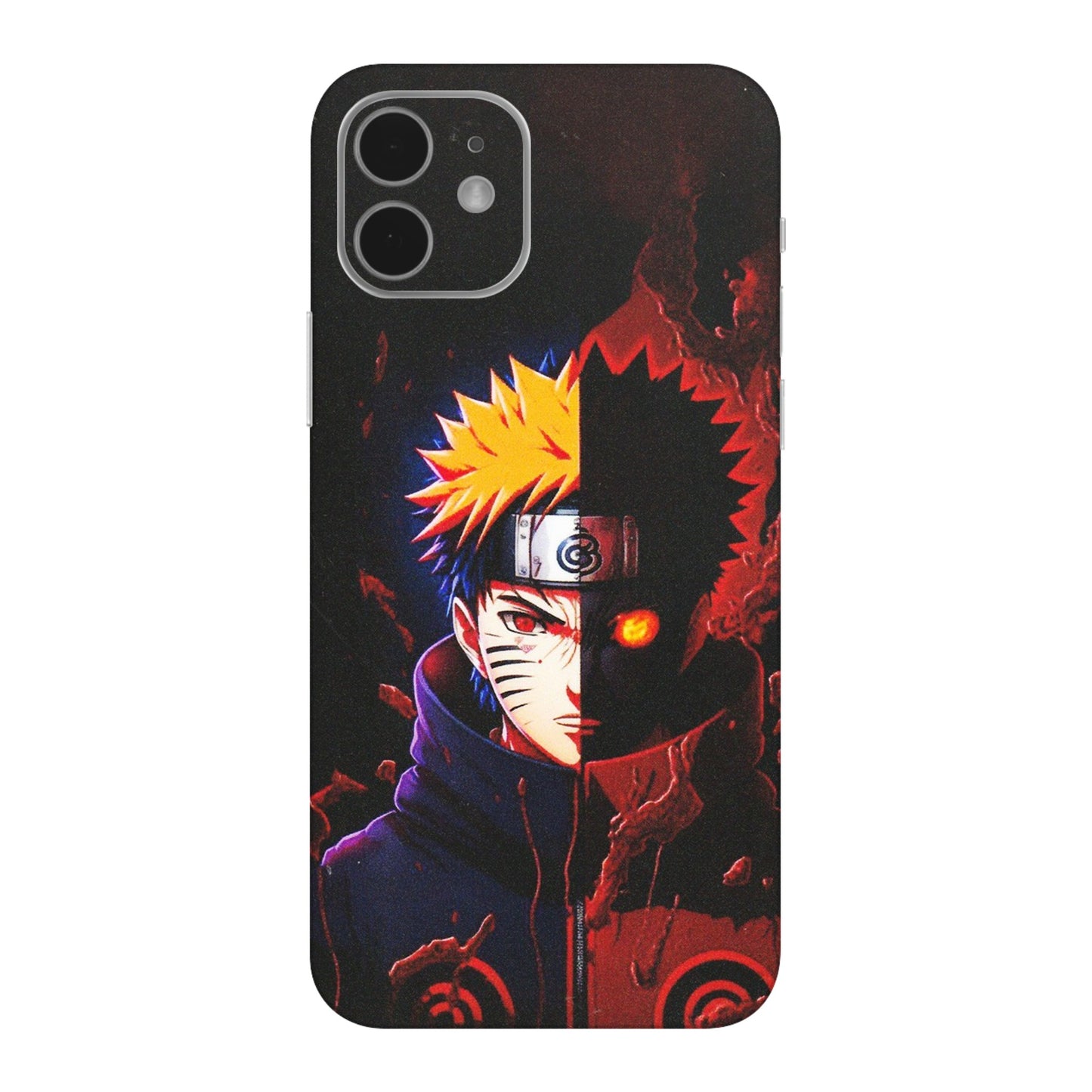 Apple iPhone Skins (All Models) - Naruto X Evil - Matte Finish (M-70) iPhone 12