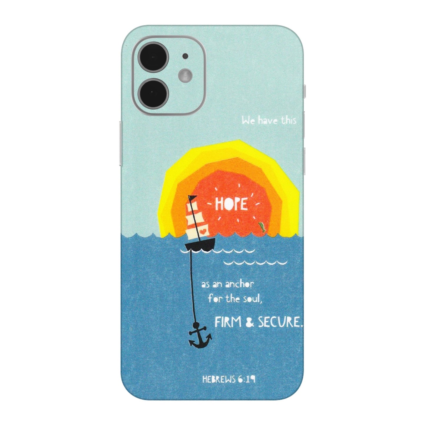 Apple iPhone Skins (All Models) - A Beautiful Sunset of Hope - Matte Finish (M-75) iPhone 12
