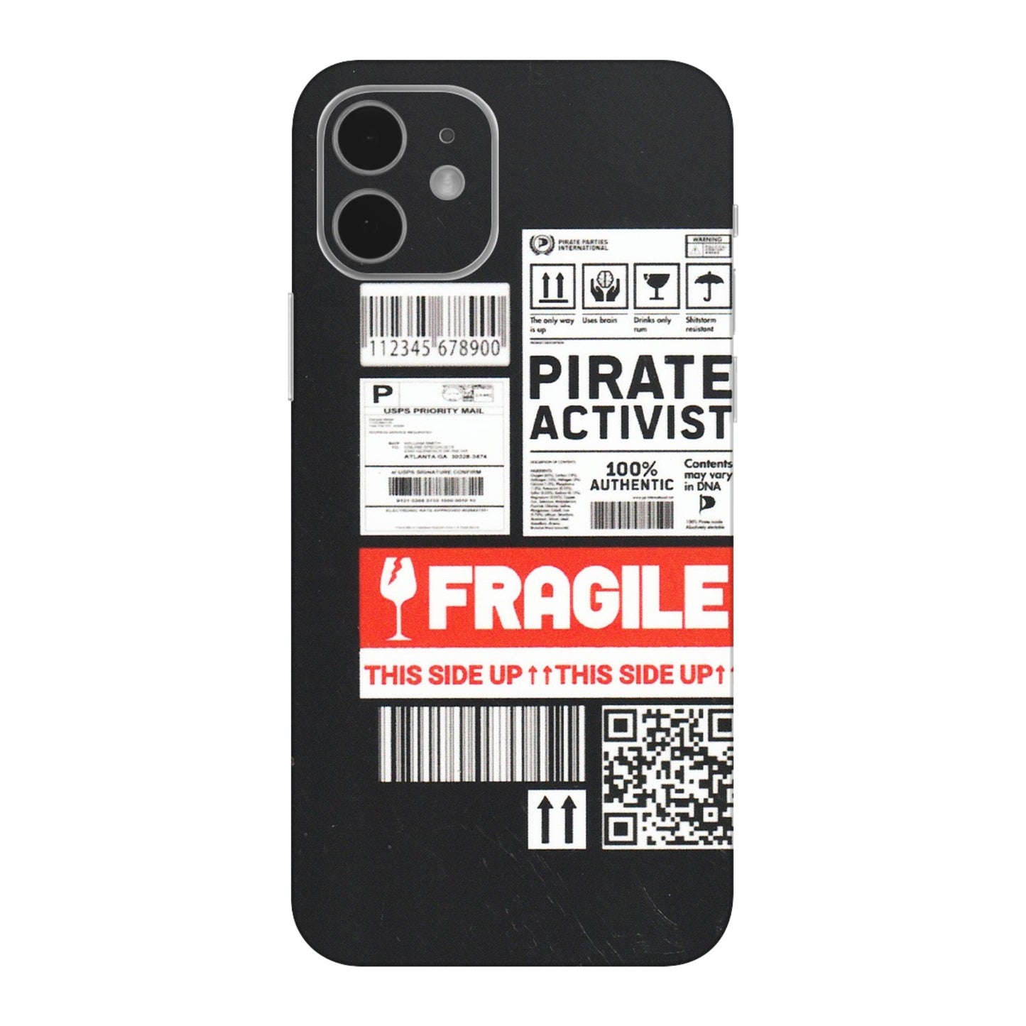 Apple iPhone Skins (All Models) - Handle With Care - Matte Finish (M-99) iPhone 12