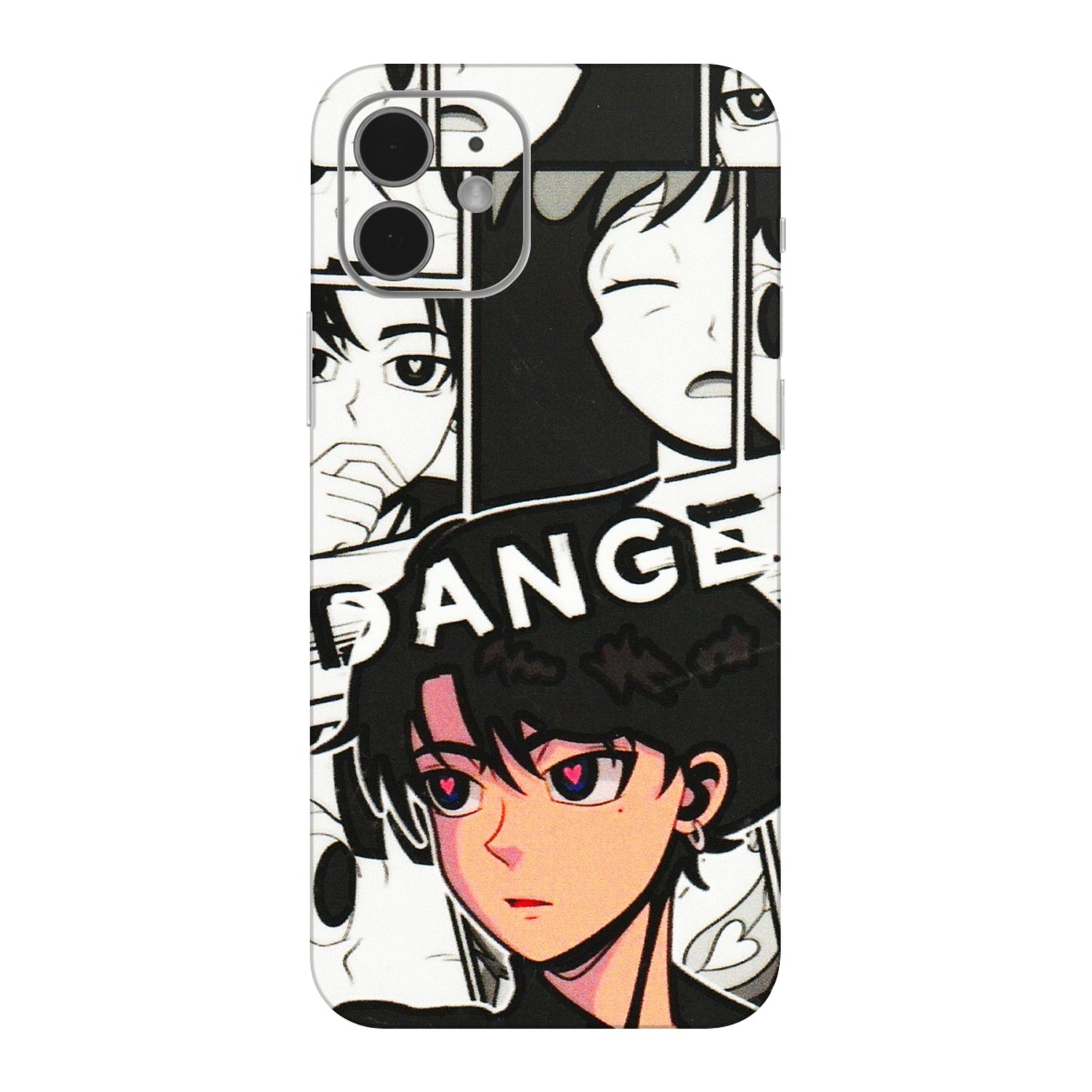 Apple iPhone Skins (All Models) - Danger Anime - 3D Embossed Finish (L-155) iPhone 12 Mini
