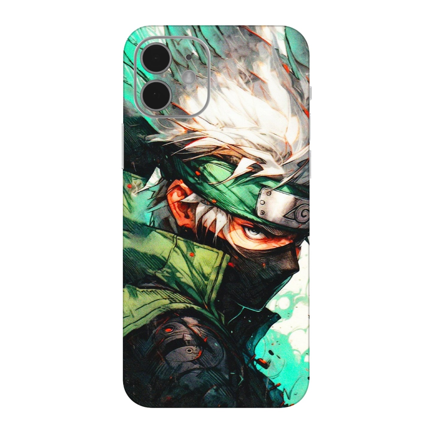 Apple iPhone Skins (All Models) - Kakashi Side Profile - 3D Embossed Finish (L-249) iPhone 12 Mini