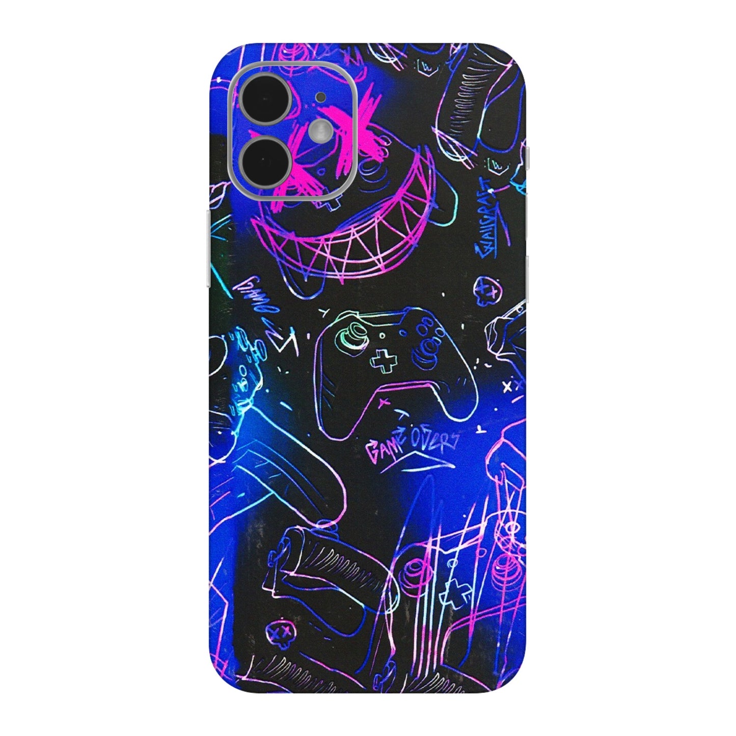 Apple iPhone Skins (All Models) - Gamers Paradise - 3D Embossed Finish (L-258) iPhone 12 Mini