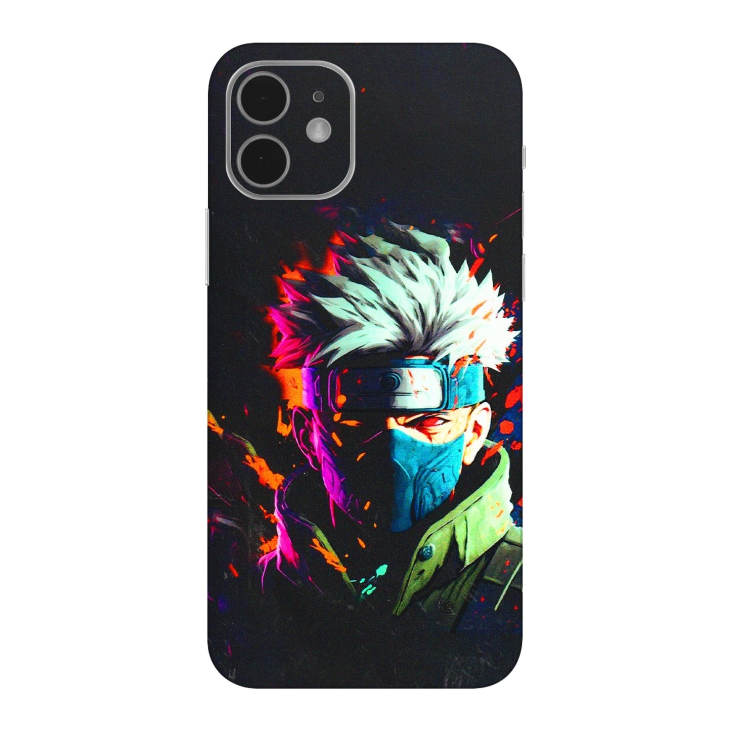 Apple iPhone Skins (All Models) - Anime Cool Character - 3D Embossed Finish (L-59) iPhone 12 Mini