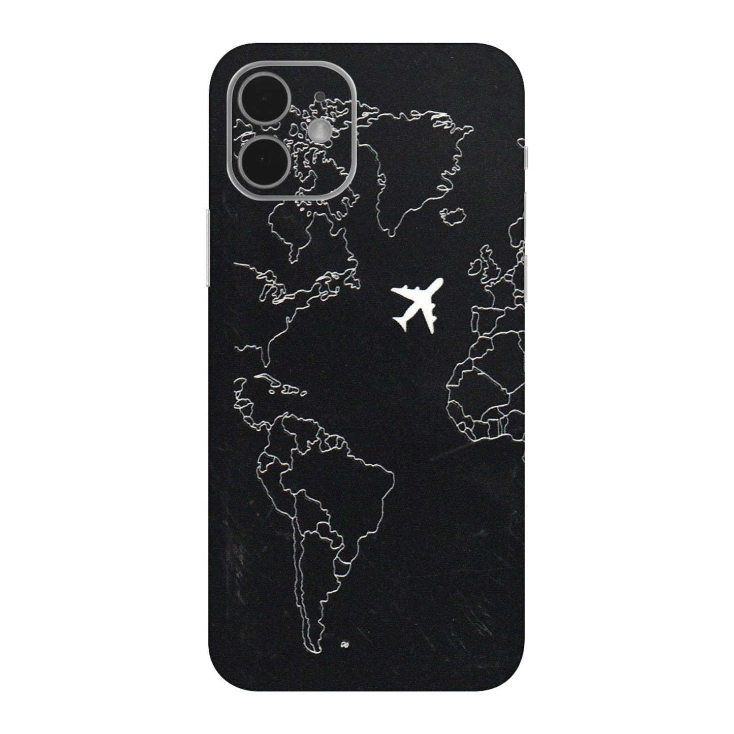 Apple iPhone Skins (All Models) - Never Ending Travel - 3D Embossed Finish (L-79) iPhone 12 Mini