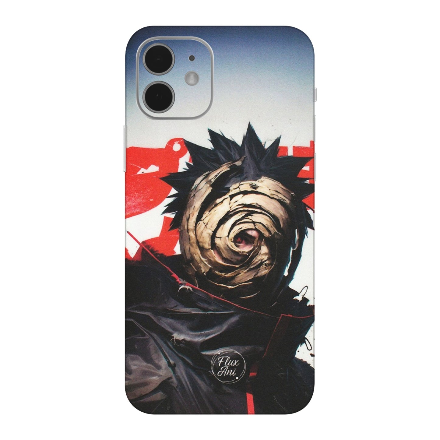 Apple iPhone Skins (All Models) - Obito Uchiha Cool Anime - Matte Finish (M-134) iPhone 12 Mini