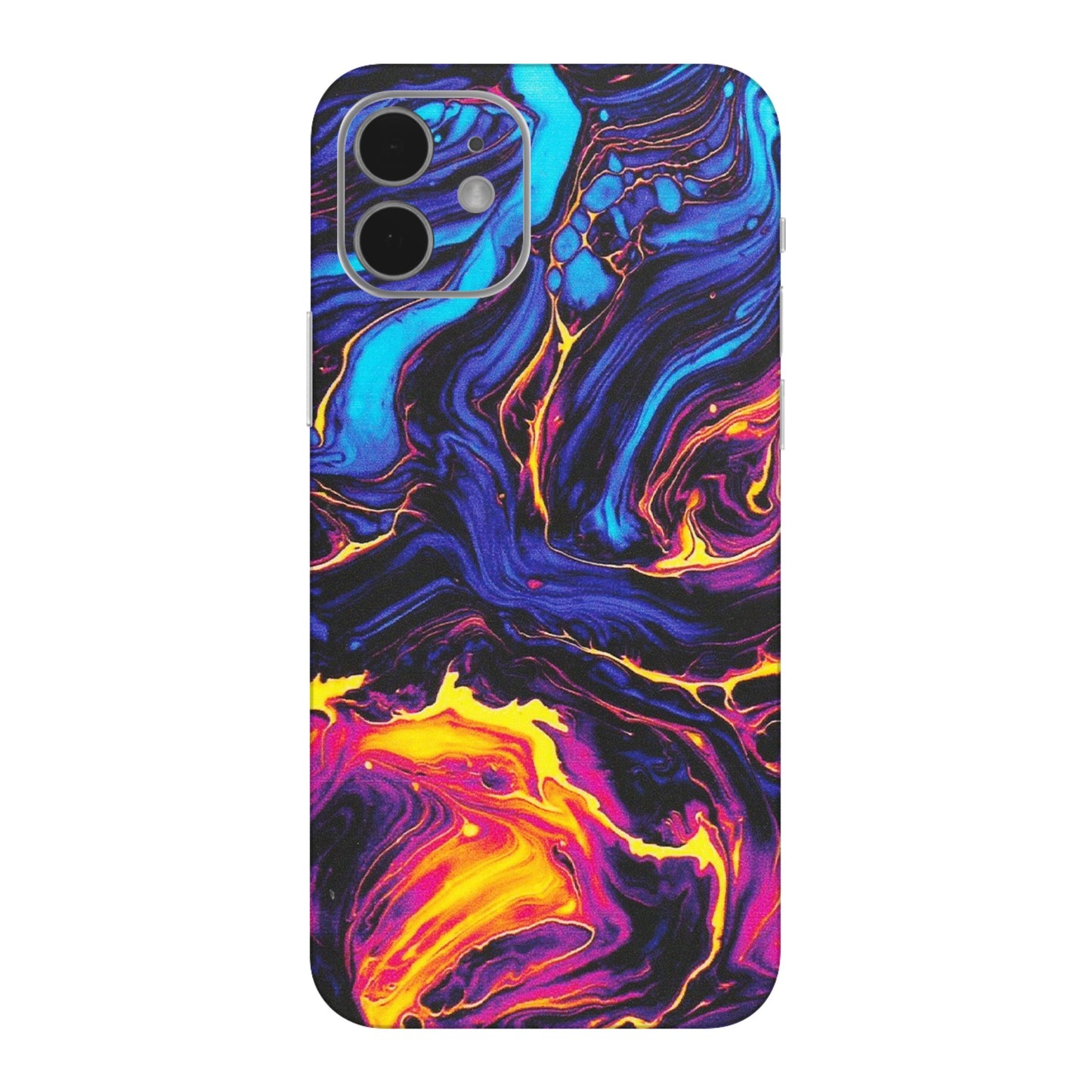 Apple iPhone Skins (All Models) - Abstract Paint Classy - Matte Finish (M-15) iPhone 12 Mini