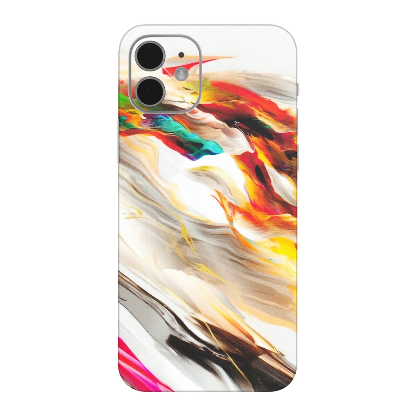 Apple iPhone Skins (All Models) - Acrylic Paint - Matte Finish (M-166) iPhone 12 Mini