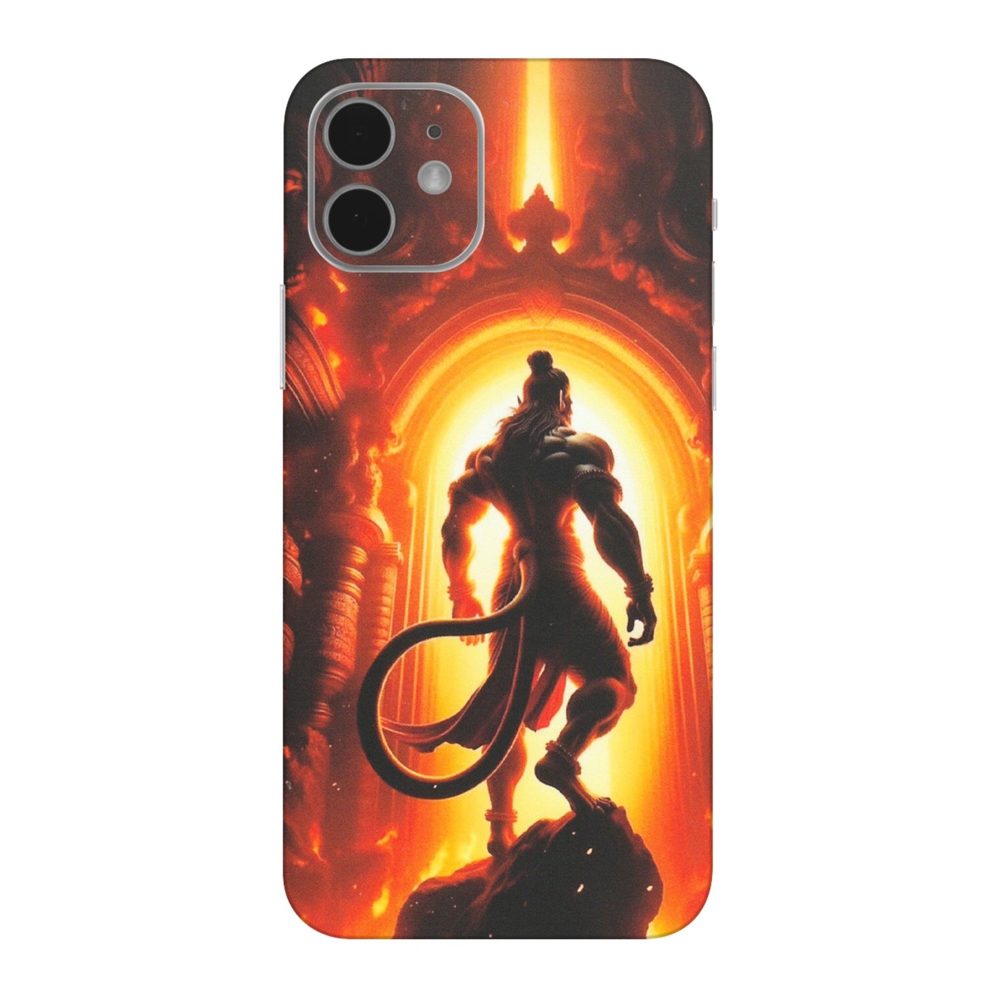 Apple iPhone Skins (All Models) - HanumanJi - Matte Finish (M-06) iPhone 12 Mini