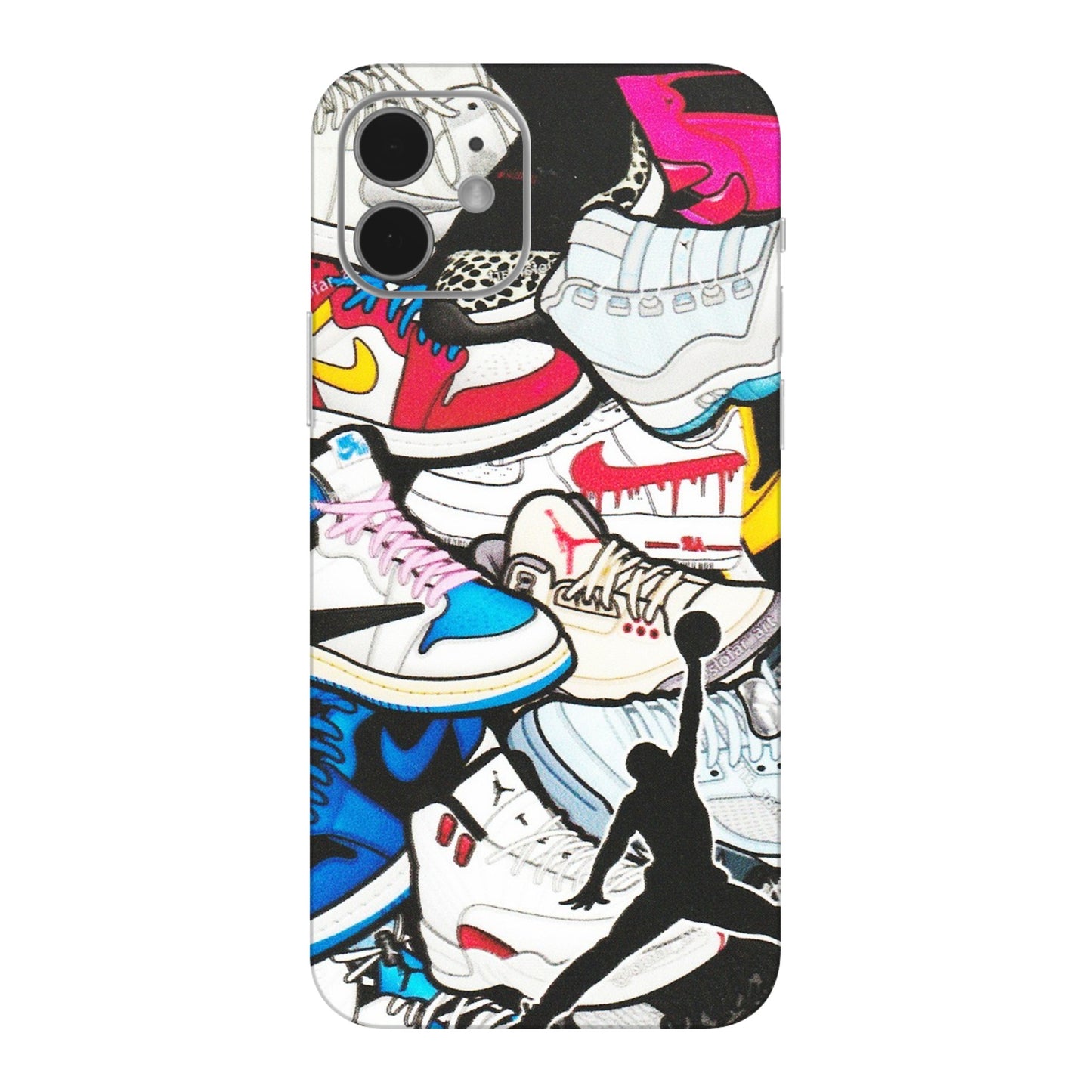 Apple iPhone Skins (All Models) - Jordan Sneakers Fan - Matte Finish (M-80) iPhone 12 Mini