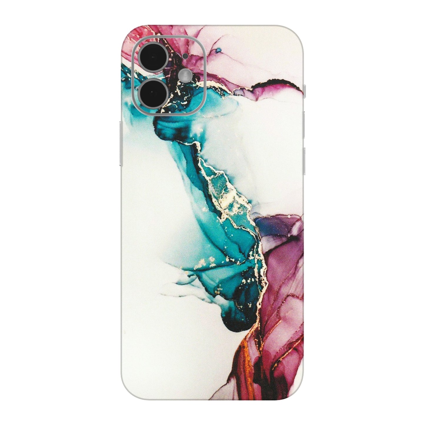 Apple iPhone Skins (All Models) - Elegant Marble - Matte Finish (M-81) iPhone 12 Mini