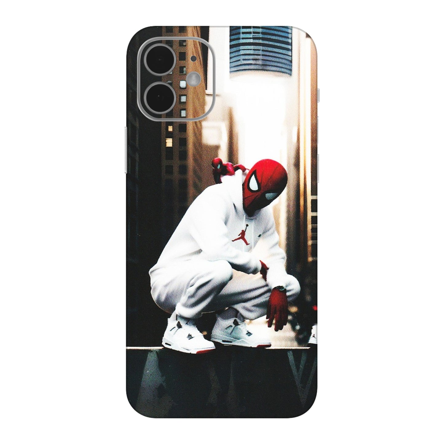 Apple iPhone Skins (All Models) - Sportsman Spider Man - Matte Finish (M-94) iPhone 12 Mini