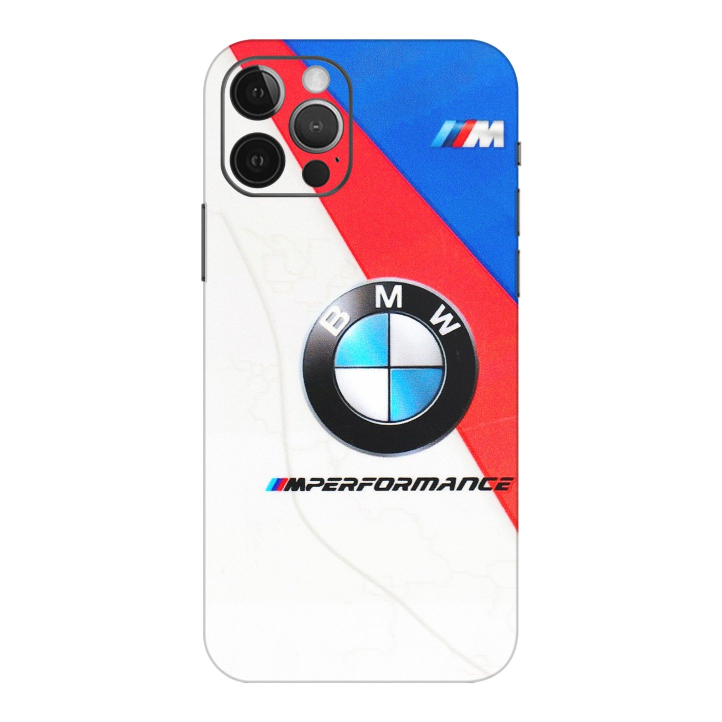 Apple iPhone Skins (All Models) - BM Performance Car Lover - 3D Embossed Finish (L-10) iPhone 12 Pro